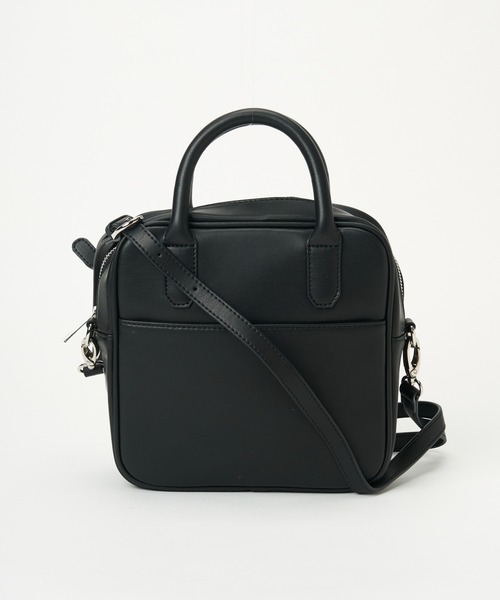 COLONY 2139（コロニートゥーワンスリーナイン）の「スクエアボストンバッグ/ショルダーバッグ（ボストンバッグ・レディース・ブラック/イエロー/グリーン/アイボリー・FREE）」の17枚目の写真