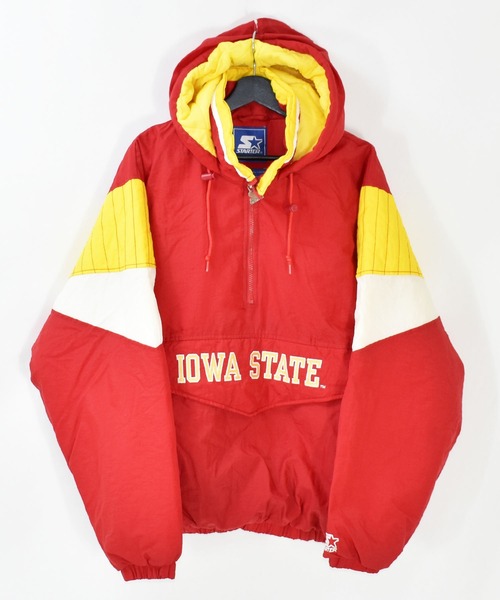 ヴィンテージ古着】90s IOWA STATE STARTER スターター 中綿入り 