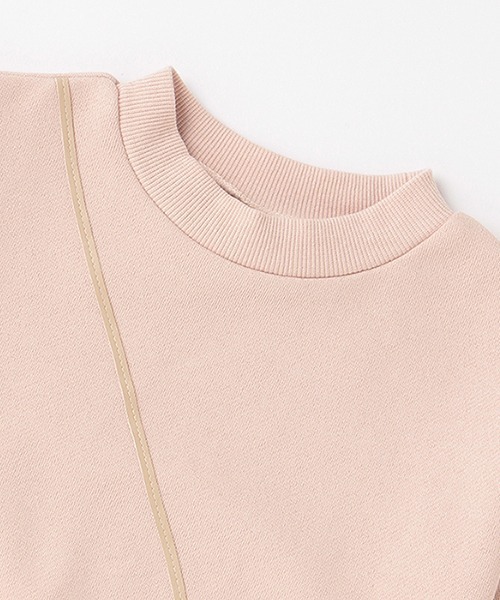 petit main（プティマイン）の「【リンク】くまポシェットロングトレーナー（スウェット・キッズ・ライトベージュ/アイボリー/ブラック・130cm/110cm/120cm/80ｃｍ/100cm/90cm）」の8枚目の写真