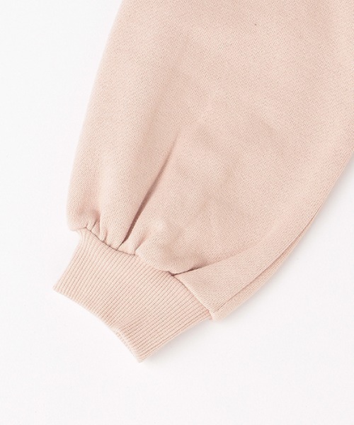 petit main（プティマイン）の「【リンク】くまポシェットロングトレーナー（スウェット・キッズ・ライトベージュ/アイボリー/ブラック・130cm/110cm/120cm/80ｃｍ/100cm/90cm）」の9枚目の写真