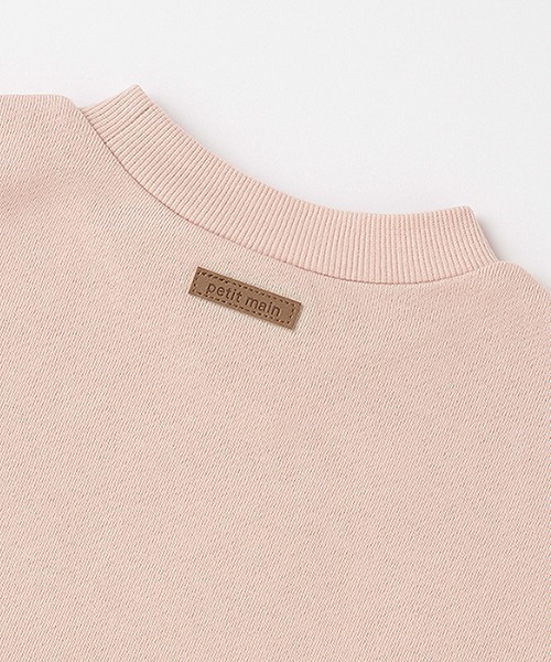 petit main（プティマイン）の「【リンク】くまポシェットロングトレーナー（スウェット・キッズ・ライトベージュ/アイボリー/ブラック・130cm/110cm/120cm/80ｃｍ/100cm/90cm）」の12枚目の写真