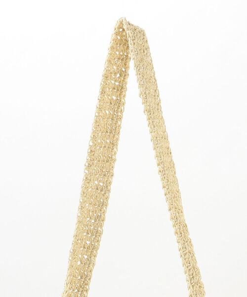 BEAMS BOY（ビームスボーイ）の「BEAMS BOY / ペーパー ショルダーバッグ（ショルダーバッグ・レディース・ライトブラウン/ナチュラル・ONE SIZE）」の11枚目の写真