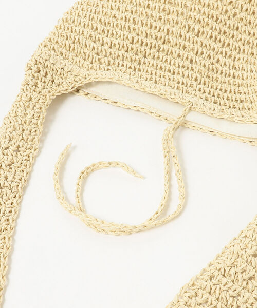 BEAMS BOY（ビームスボーイ）の「BEAMS BOY / ペーパー ショルダーバッグ（ショルダーバッグ・レディース・ライトブラウン/ナチュラル・ONE SIZE）」の10枚目の写真