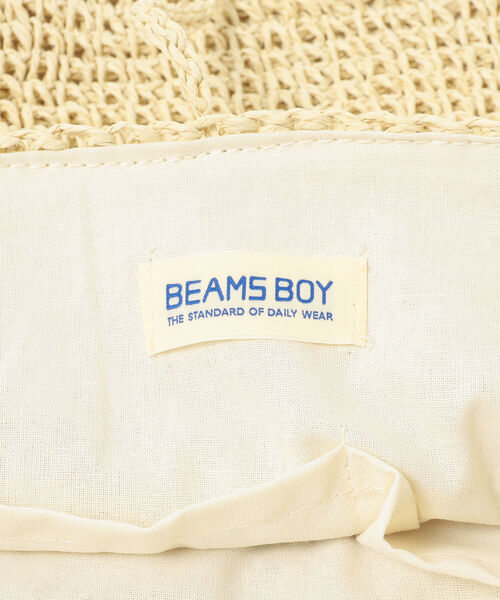BEAMS BOY（ビームスボーイ）の「BEAMS BOY / ペーパー ショルダーバッグ（ショルダーバッグ・レディース・ライトブラウン/ナチュラル・ONE SIZE）」の9枚目の写真