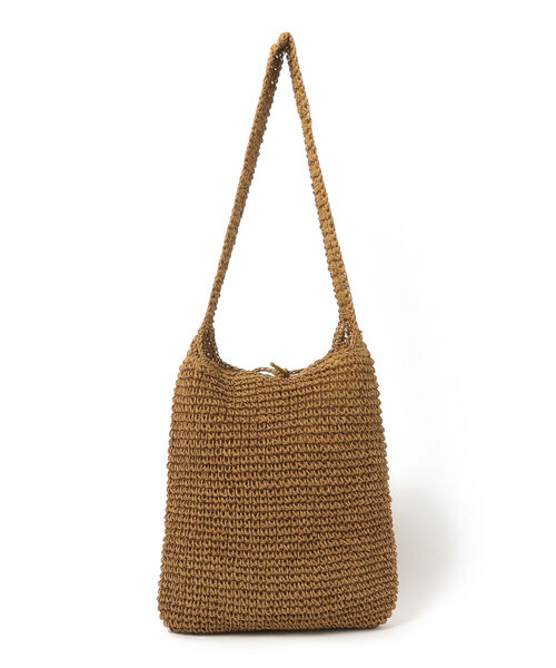 BEAMS BOY（ビームスボーイ）の「BEAMS BOY / ペーパー ショルダーバッグ（ショルダーバッグ・レディース・ライトブラウン/ナチュラル・ONE SIZE）」の14枚目の写真