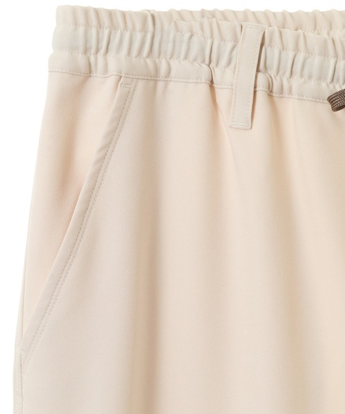 UNION STATION（ユニオンステーション）の「【セットアップ対応】ストレッチツイルイージースラックスパンツ（スラックス・メンズ・オフホワイト/グレイッシュベージュ・S/M/L）」の4枚目の写真