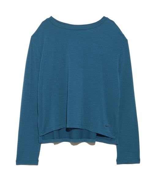 NIKE(ナイキ)の「【NIKE】AS W NY DF L/S TOP(Tシャツ/カットソー・レディース・ブルー・SMALL/MEDIUM)」の2枚目の写真