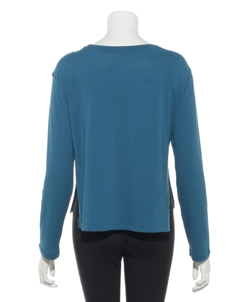 NIKE(ナイキ)の「【NIKE】AS W NY DF L/S TOP(Tシャツ/カットソー・レディース・ブルー・SMALL/MEDIUM)」の4枚目の写真