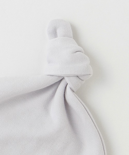 petit main(プティマイン)の「【弱酸性】2PBABYキャップ(ニットキャップ/ビーニー・キッズ・ベージュ/ライトグリーン/ブルーグレー/ライトピンク・FREE)」の14枚目の写真