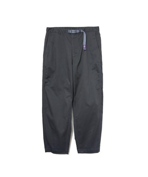 THE NORTH FACE PURPLE LABEL(ザ ノースフェイス パープルレーベル)の「THE NORTH FACE PURPLE LABEL STRETCH TWILL WIDE TAPERED PANTS(デニムパンツ・メンズ・ブラック/グレー/タン/カーキ・30/32/34)」の2枚目の写真