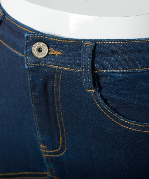 Futier land(フューティアランド)の「ストレッチデニムマーメイドスカート(デニムスカート・レディース・ブラック/インディゴブルー・MEDIUM)」の8枚目の写真