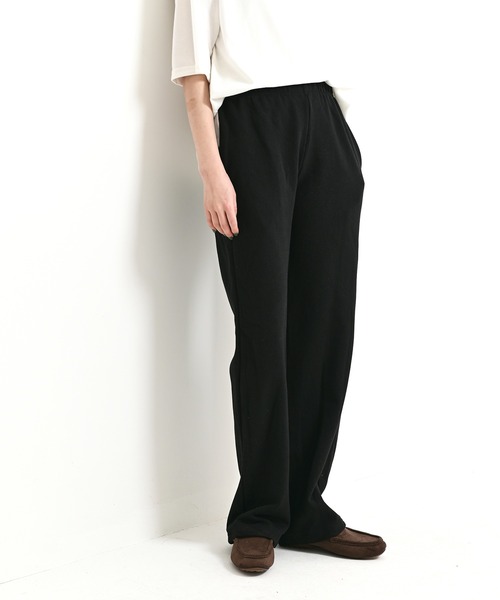 me+em select（ミームセレクト）の「【6色展開】リラックススウェットパンツ（スウェットパンツ・レディース・ネイビー/オートミール/クリーム/グレー/アイボリー/ブラック・FREE）」の15枚目の写真