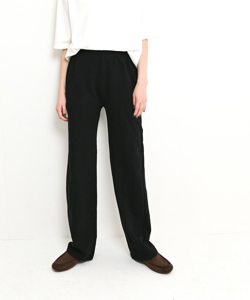 me+em select（ミームセレクト）の「【6色展開】リラックススウェットパンツ（スウェットパンツ・レディース・ネイビー/オートミール/クリーム/グレー/アイボリー/ブラック・FREE）」の17枚目の写真