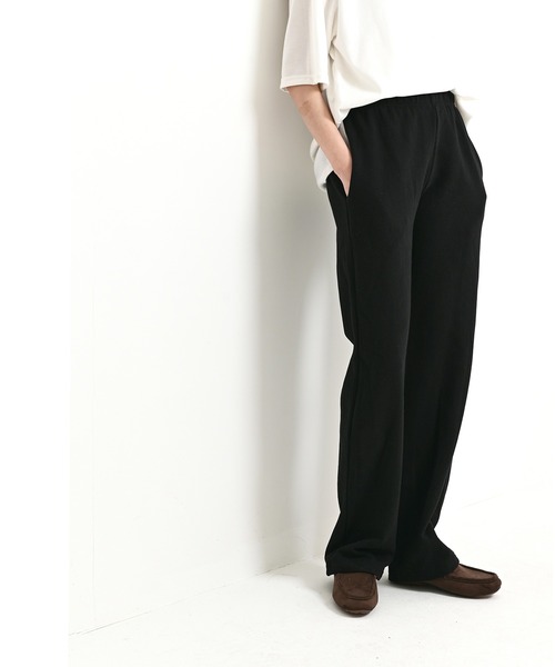 me+em select（ミームセレクト）の「【6色展開】リラックススウェットパンツ（スウェットパンツ・レディース・ネイビー/オートミール/クリーム/グレー/アイボリー/ブラック・FREE）」の19枚目の写真