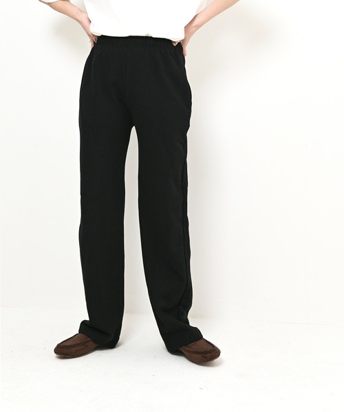 me+em select（ミームセレクト）の「【6色展開】リラックススウェットパンツ（スウェットパンツ・レディース・ネイビー/オートミール/クリーム/グレー/アイボリー/ブラック・FREE）」の21枚目の写真