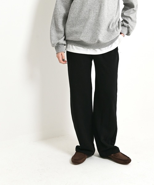 me+em select（ミームセレクト）の「【6色展開】リラックススウェットパンツ（スウェットパンツ・レディース・ネイビー/オートミール/クリーム/グレー/アイボリー/ブラック・FREE）」の22枚目の写真