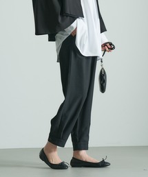 PUAL CE CIN | 【Du noir】カフスヘムトラウザーズ(その他パンツ)