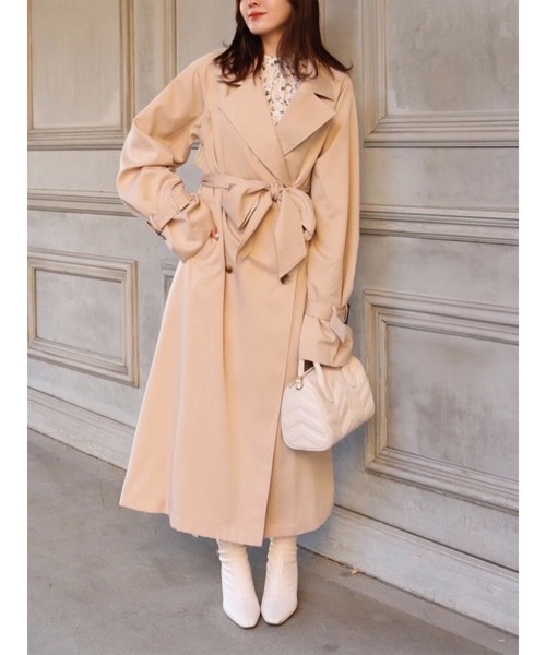 MIIA（ミーア）の「2WAYトレンチコート（その他アウター・レディース・ベージュ/モカ・FREE）」の20枚目の写真