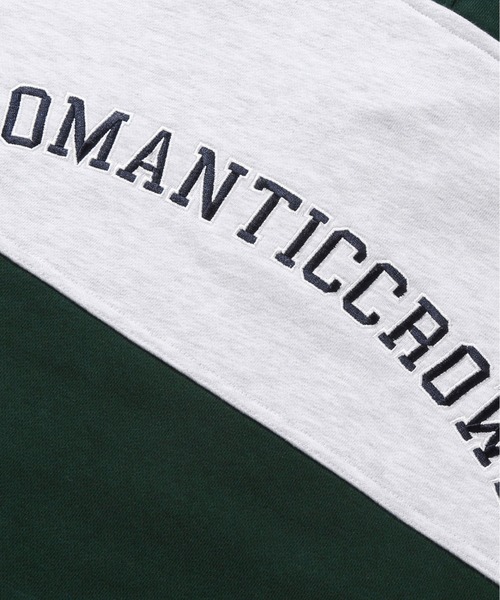 ROMANTIC CROWN(ロマンティッククラウン)の「【ROMANTIC CROWN】RMTCRW CLUB BUTTON HOODIE / ロマンティッククラウン クラブ ボタン ボーダー フーディー(パーカー・メンズ・ネイビー/グリーン・SMALL/MEDIUM/LARGE/X-LARGE)」の9枚目の写真