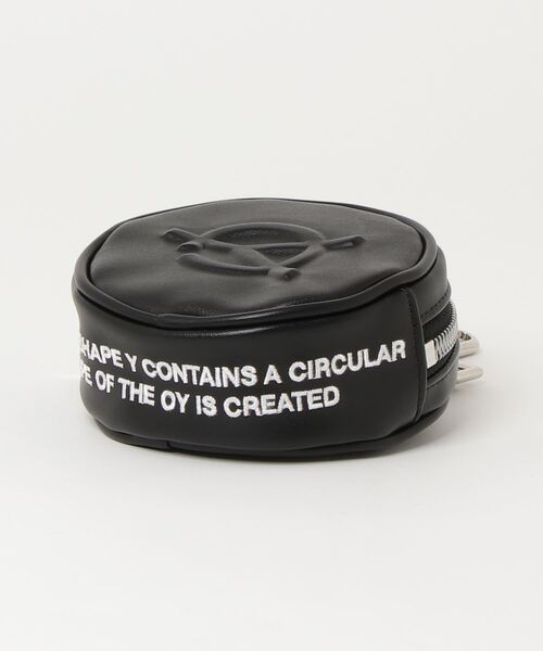 OY（オーワイ）の「『OY/オーワイ』LOGO COIN POUCH BAG/ロゴチェーン ポーチバッグ（ボディバッグ/ウエストポーチ・メンズ・ブラック・FREE）」の8枚目の写真