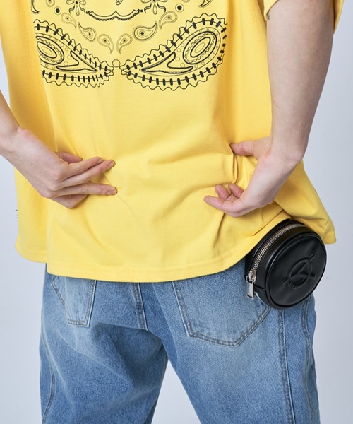 OY（オーワイ）の「『OY/オーワイ』LOGO COIN POUCH BAG/ロゴチェーン ポーチバッグ（ボディバッグ/ウエストポーチ・メンズ・ブラック・FREE）」の5枚目の写真