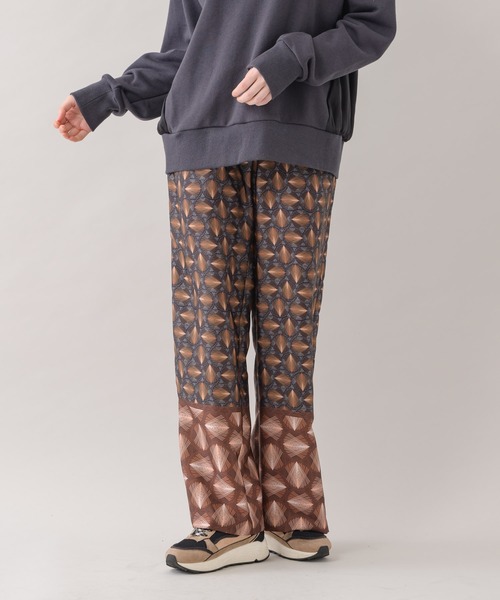 Paradise Picnic（パラダイスピクニック）の「Lallia Mu ジオメタリックパターンパンツ（その他パンツ・レディース・グリーン/ネイビー・FREE）」の18枚目の写真