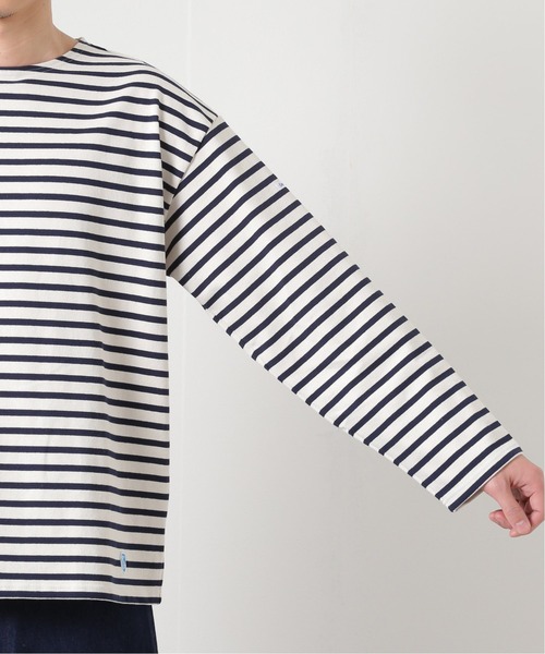 ORCIVAL(オーシバル)の「【ORCIVAL / オーシバル(オーチバル)】コットンロード ワイド バスクシャツ(Tシャツ/カットソー・メンズ・ブラック/グレー/アイボリー・4/3/5)」の13枚目の写真