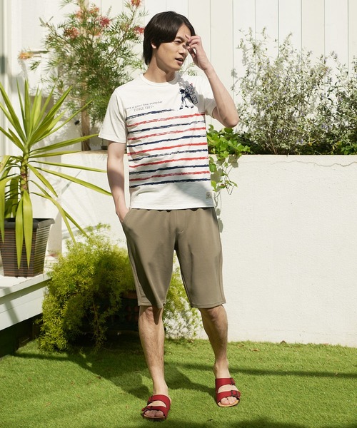 EDWIN（エドウィン）の「【EDWIN/エドウィン】リップストップ　ダブルベルトサンダル　ワンポイントブランドロゴ（サンダル・メンズ・マスタード/ブラック/ベージュ/カーキ/レッド/ネイビー・27cm/26cm/25cm/28cm）」の9枚目の写真