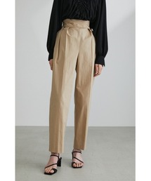 STYLEMIXER（スタイルミキサー）の「ギャザーウエストハイストレッチパンツ（スラックス・レディース）」