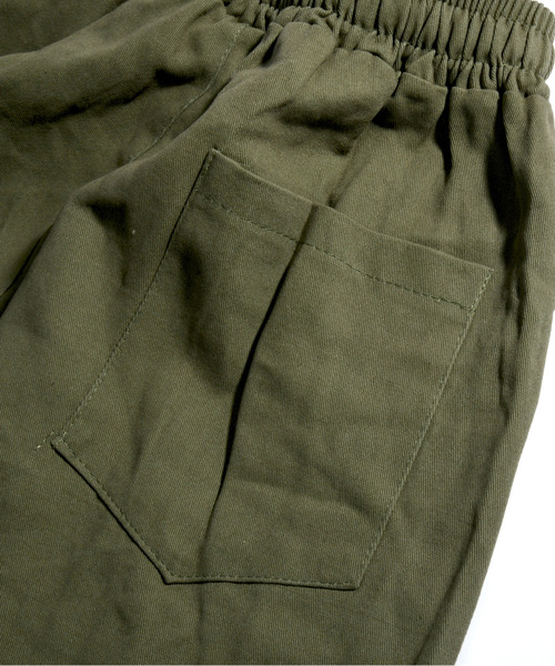 neos（ネオス）の「【neos -addictive design-】ワイドシルエット サイドボタン カーゴ パンツ（カーゴパンツ・メンズ・ブラック/ベージュ/カーキ・MEDIUM/LARGE/X-LARGE）」の6枚目の写真