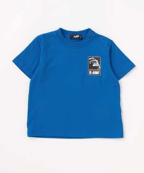 XLARGE KIDS（エクストララージキッズ）の「ARMYゴリラ半袖Tシャツ（Tシャツ/カットソー・キッズ・ブラック/パープル/ホワイト/ブルー・80ｃｍ/100cm/110cm/120cm/130cm/90cm/140cm）」の3枚目の写真