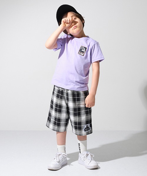 XLARGE KIDS（エクストララージキッズ）の「ARMYゴリラ半袖Tシャツ（Tシャツ/カットソー・キッズ・ブラック/パープル/ホワイト/ブルー・80ｃｍ/100cm/110cm/120cm/130cm/90cm/140cm）」の18枚目の写真
