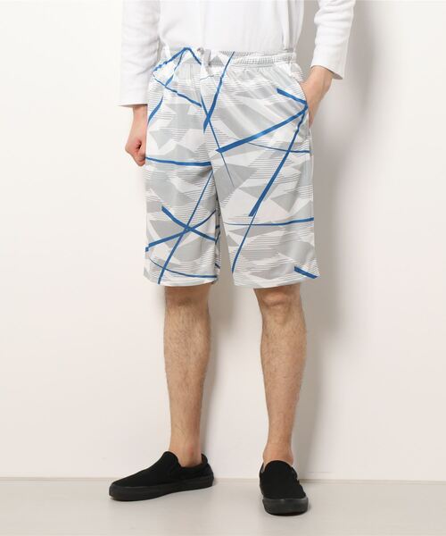 STYLEBLOCK（スタイルブロック）の「吸汗速乾総柄プリントショーツ（その他パンツ・メンズ・グレー/ブラック/チャコール/ネイビー/ワイン・L/LL/M）」の3枚目の写真