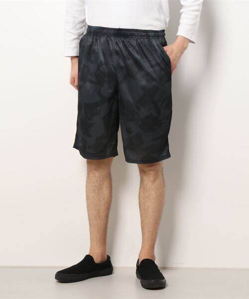 STYLEBLOCK（スタイルブロック）の「吸汗速乾総柄プリントショーツ（その他パンツ・メンズ・グレー/ブラック/チャコール/ネイビー/ワイン・L/LL/M）」の2枚目の写真