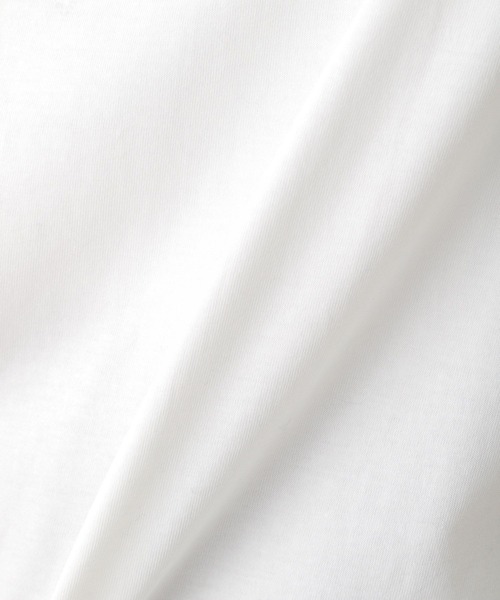 LEPSIM（レプシィム）の「スソラウンドレイヤードTシャツ　262393（Tシャツ/カットソー・レディース・ブラック/オフホワイト/ホワイト系その他/グレイッシュベージュ・FREE/TALL）」の19枚目の写真