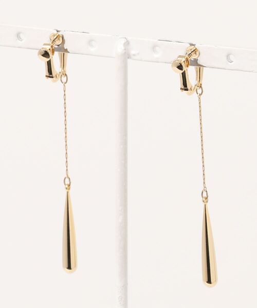 GOLDY（ゴールディ）の「スレンダー ライン ロング イヤリング（イヤリング・レディース・シルバー/ゴールド・FREE）」の7枚目の写真