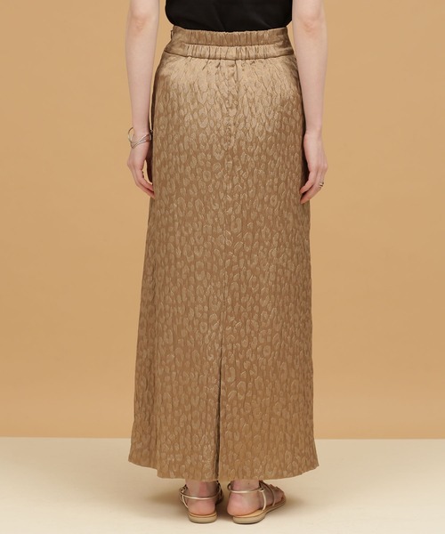 NANO universe（ナノユニバース）の「LB.03/レオパードペンシルスカート（スカート・レディース・ブラウン/ベージュ・Ⅱ/Ⅰ）」の7枚目の写真