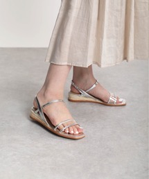 EVOL | ジュートウエッジクリアサンダル(サンダル)