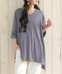 osharewalker | 『裾アシメビッグカットソー』(Tシャツ/カットソー)