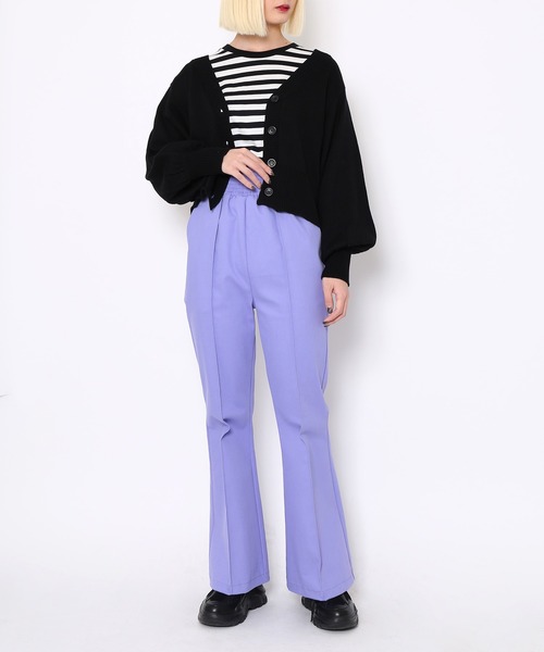 PUNYUS（プニュズ）の「ワンポイントボーダーＴ(ラムネ）（Tシャツ/カットソー・レディース・その他1/その他2・1/2/4/3）」の12枚目の写真