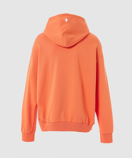 MARCELO BURLON（マルセロ・バーロン）の「MACRAME CROSS PATCH OVER HOOD（パーカー・メンズ・オレンジ系その他・M/L）」の2枚目の写真