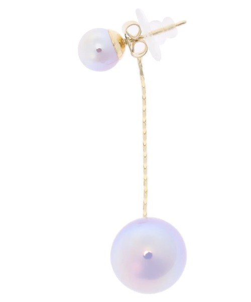 DURAS（デュラス）の「カラーボールピアス（ピアス（両耳用）・レディース・ミント/パープル・FREE）」の6枚目の写真