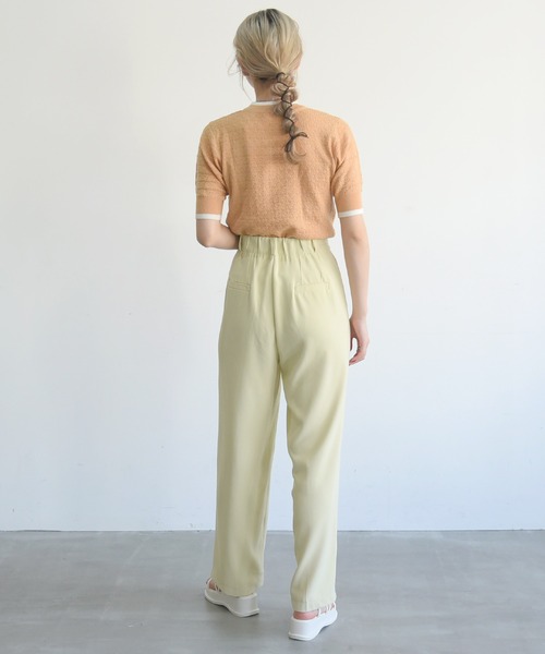 sango(sango)の「ラインコンパクトリンガーニット(Tシャツ/カットソー・レディース・オフホワイト/オレンジ/グリーン系その他・FREE)」の18枚目の写真