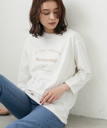 Green　Parks | 七分袖ロゴTシャツ(Tシャツ/カットソー)