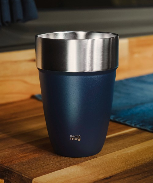 thermo mug(サーモ マグ)の「thermo mug スタッキングタンブラーM ST22-41(グラス/マグカップ/タンブラー・レディース・レッド/ホワイト/ネイビー/オレンジ/アイボリー/ブラック/カーキ・F)」の5枚目の写真