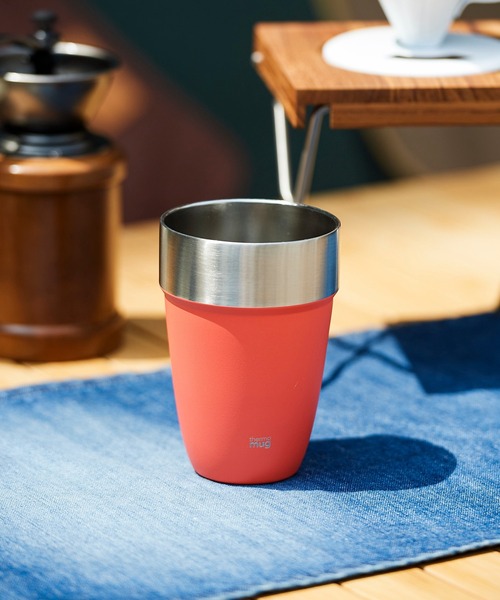 thermo mug(サーモ マグ)の「thermo mug スタッキングタンブラーM ST22-41(グラス/マグカップ/タンブラー・レディース・レッド/ホワイト/ネイビー/オレンジ/アイボリー/ブラック/カーキ・F)」の7枚目の写真