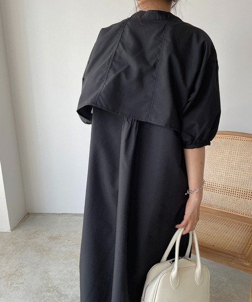 210nouve（トゥージュヌーブ）の「マルチウェイアンサンブルワンピース（ワンピース・レディース・ホワイト/ブラック/カーキ/ブルー・FREE）」の15枚目の写真