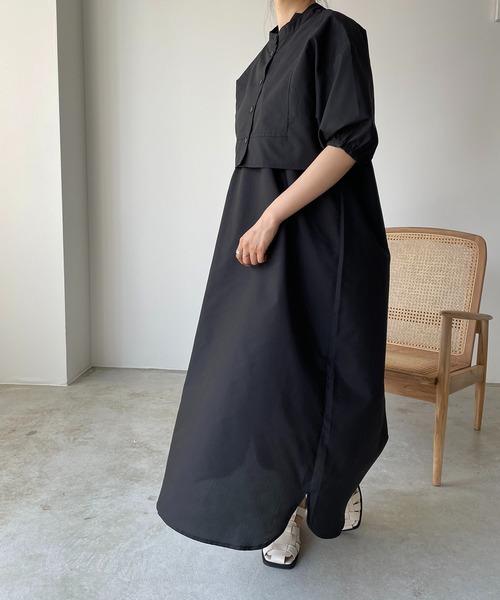 210nouve（トゥージュヌーブ）の「マルチウェイアンサンブルワンピース（ワンピース・レディース・ホワイト/ブラック/カーキ/ブルー・FREE）」の6枚目の写真