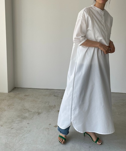 210nouve（トゥージュヌーブ）の「マルチウェイアンサンブルワンピース（ワンピース・レディース・ホワイト/ブラック/カーキ/ブルー・FREE）」の21枚目の写真