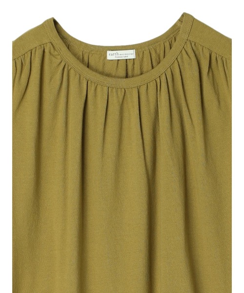 earth music&ecology（アースミュージックアンドエコロジー）の「ナシジジャージノースリーブワンピース（ワンピース・レディース・ダークブラウン/オリーブ/ライトベージュ・FREE）」の15枚目の写真